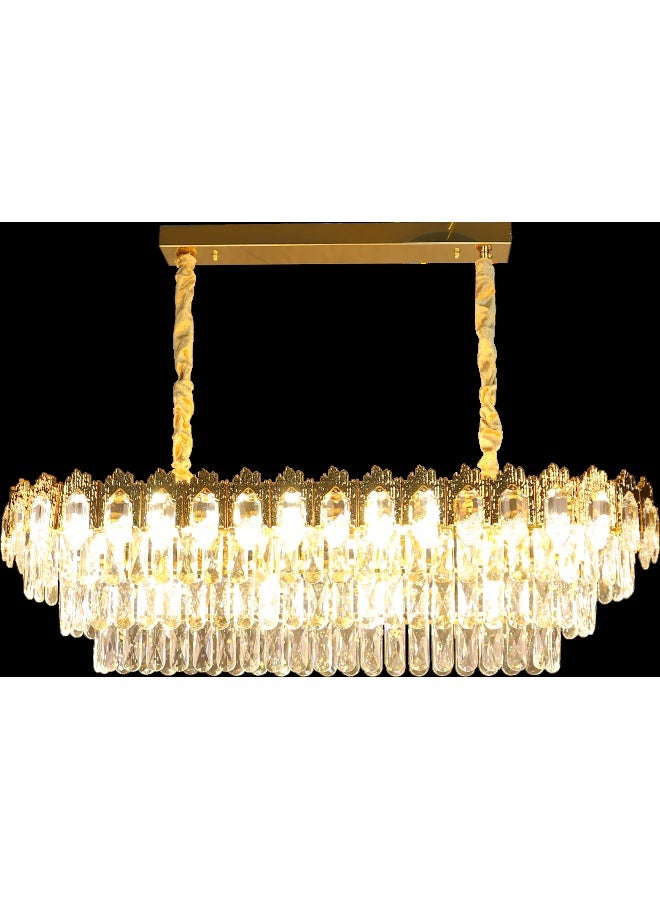 Hummer Modern chandelier, cover, golden color, E14*14L, diameter 40*100 cm  - Image 2