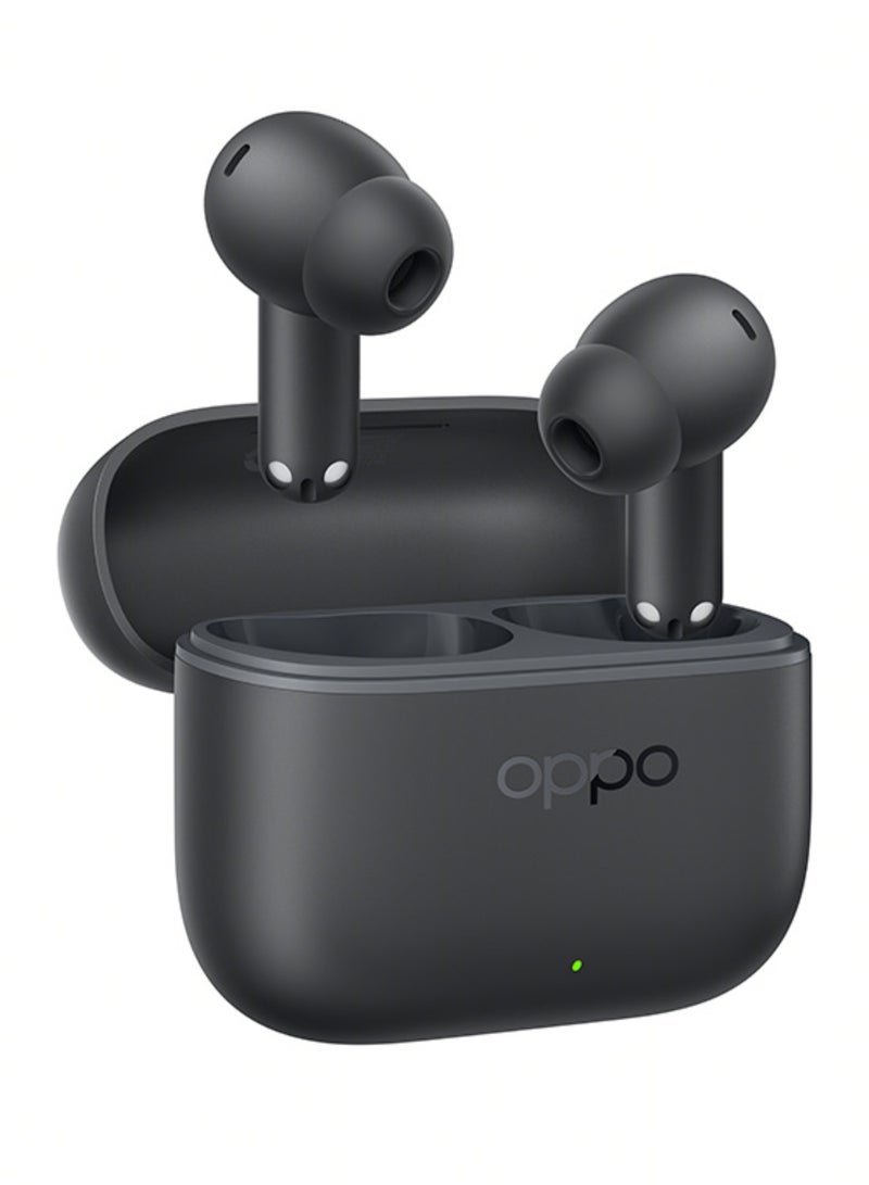 OPPO Enco Air4i Wireless Earbuds: 54-Hour Battery Life, IP55 Waterproof, Fast Charge, Dual Device Connectivity – Ultimate Audio Experience Black - Image 1