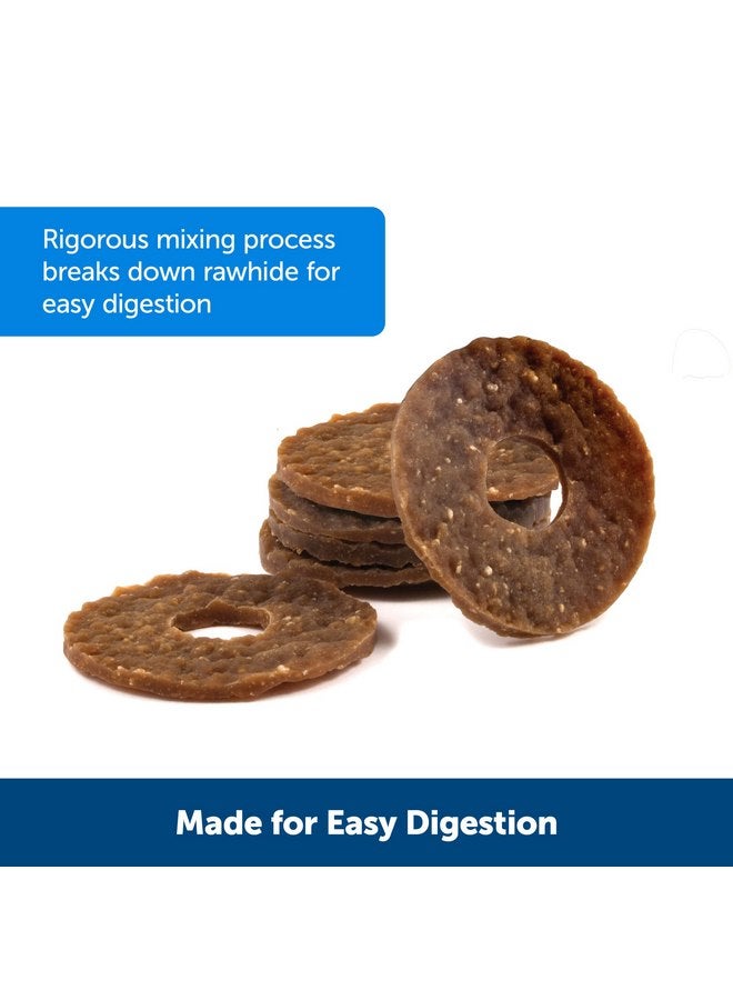 PetSafe Natural Rawhide Treat Ring Refills, Size C, Replacement Treats Busy Buddy Treat Ring Holding Toys, Large - Image 2
