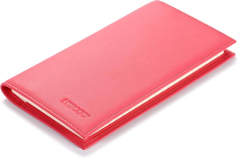 HISCOW Minimalist Checkbook Cover - Full Grain Leather - Image 5