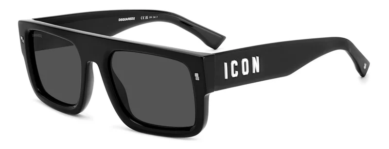 DSQUARED2 Rectangular Flat Top Sunglasses Frames