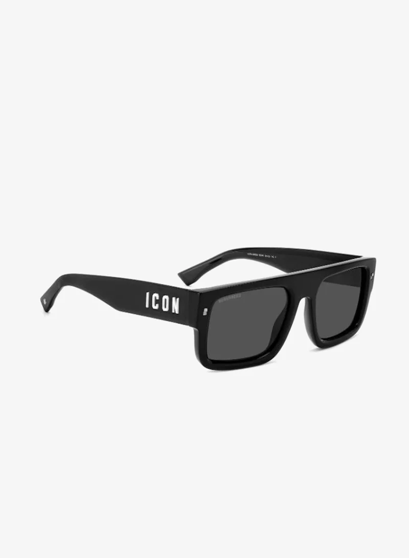 DSQUARED2 Rectangular Flat Top Sunglasses Frames