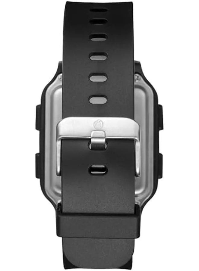 ASTRO Astro Kids Watch, Digital Display and Polyurethane Strap - A23908-PPBBR, Black