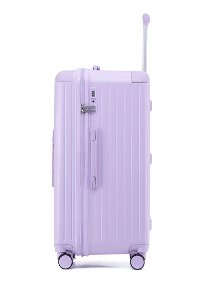 خفيفة الذهاب الأمتعة LIGHTGO 7610 اللون الأرجواني حقيبة كبيرة الحجم ABS مزيج PC حقيبة صندوق الأمتعة الأمتعة 29 بوصة مع TSA السفر  - Image 2