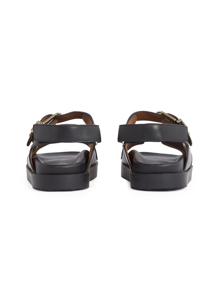 TOMMY HILFIGER Leather Sporty Sandal  - Image 4