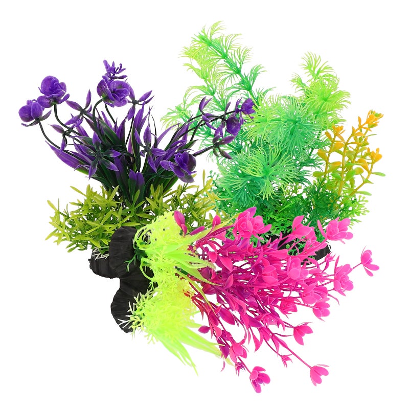 3pcs Artificial Aquarium Plants: Aquatic Simulation Water Plants Decor Fish Decorations Ornament Reptiles Desktop Accessories - Image 3