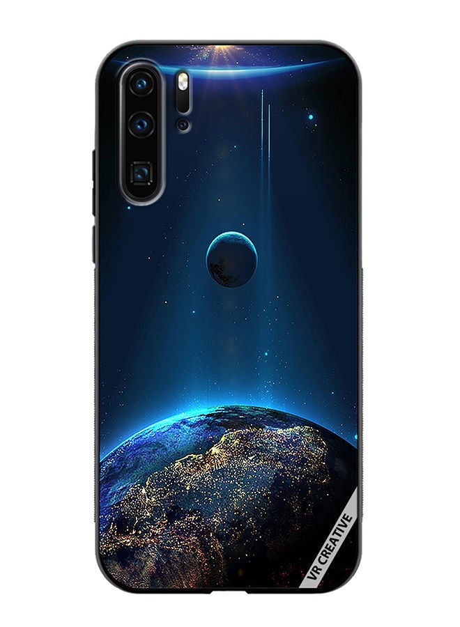 VR CREATIVE Protective Case Cover For Huawei P30 Pro Galaxy Design Multicolour - Image 1