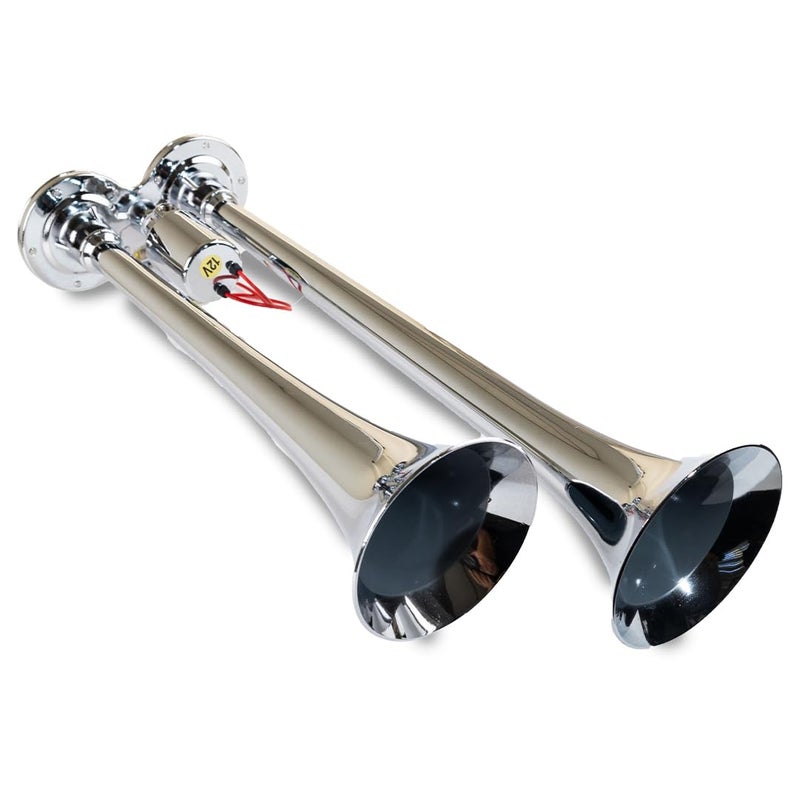 Kleinn Air Horns 102 Dual Truck Horn ChromePlated Copper