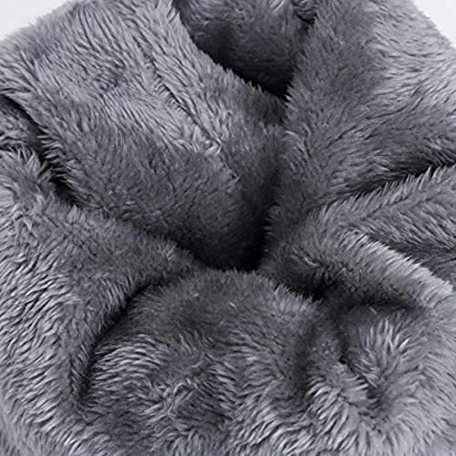 Tex Homz Winter Knit Beanie Woolen Cap Hat and Neck Warmer Scarf Set for Men & Women Red - (2 Piece) - Image 2