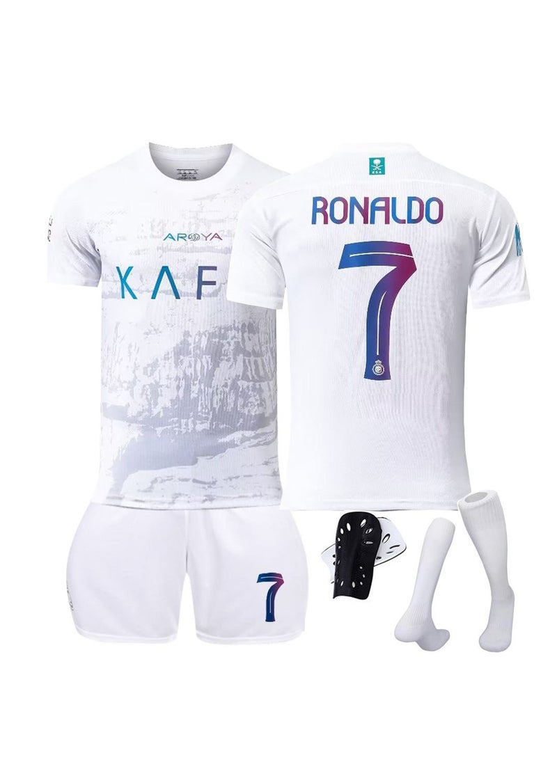 Four piece set of size 7 jersey, new football jersey - Image 1