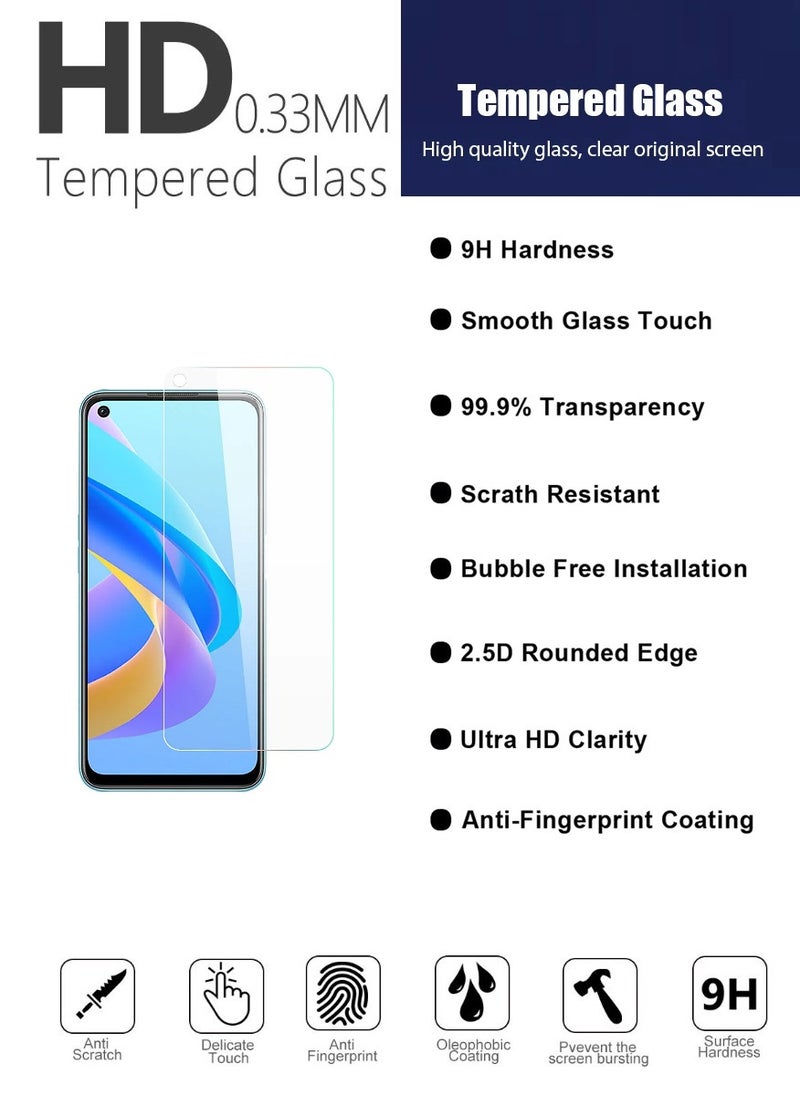 Super Tempered Glass Screen Protector Clear Designed For Oppo Reno7 Z Full Screen Coverage And Bubble Free - Image 4
