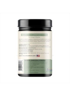 Terra Origin Greens Powder for Immune Defense and Digestive Support | with Spirulina, Probiotics, Organic Vegetables, Digestive Enzymes | Non-GMO | 30 Servings | Mint Flavor  - Image 2