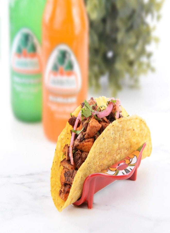 Prepara Single Taco Holder, Red - Image 3