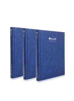 ATLAS 3-Piece Manuscript Book 9x7 Inch Size 144 Sheets  - Image 1