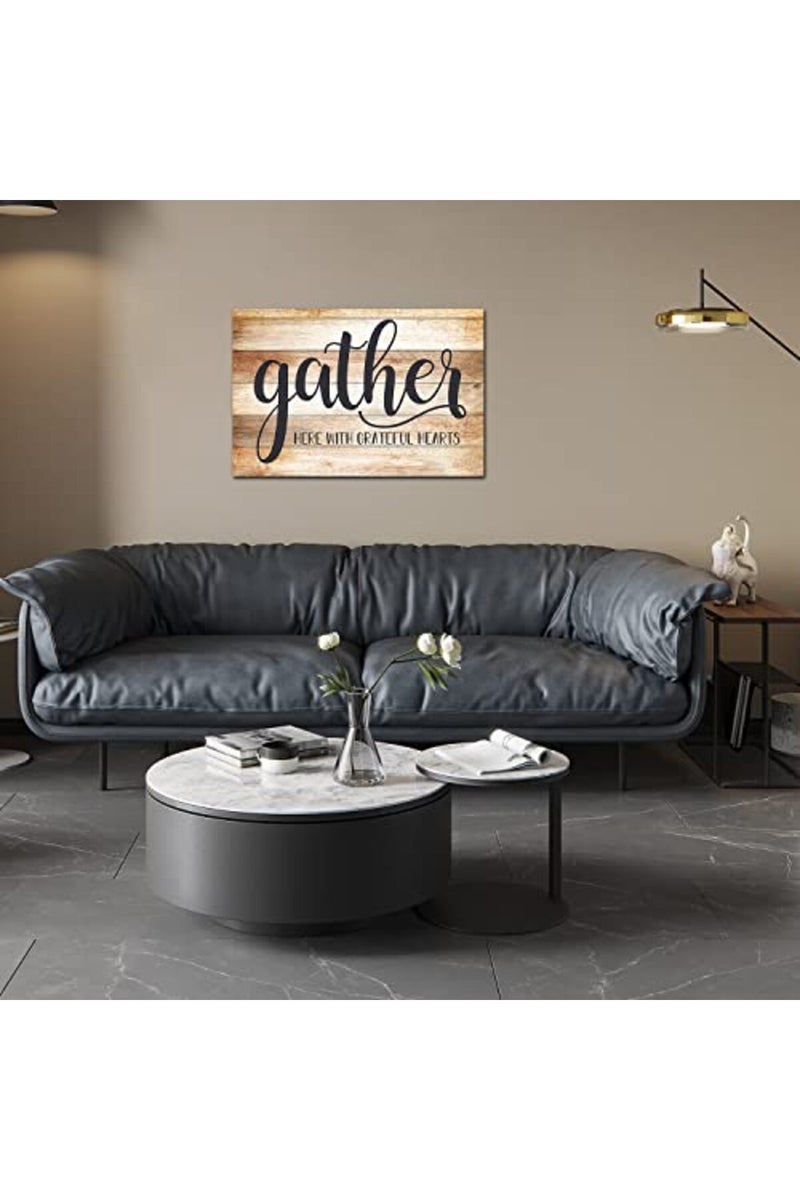 AIYISU Gather Inspirational Wall Art Canvas - Image 3
