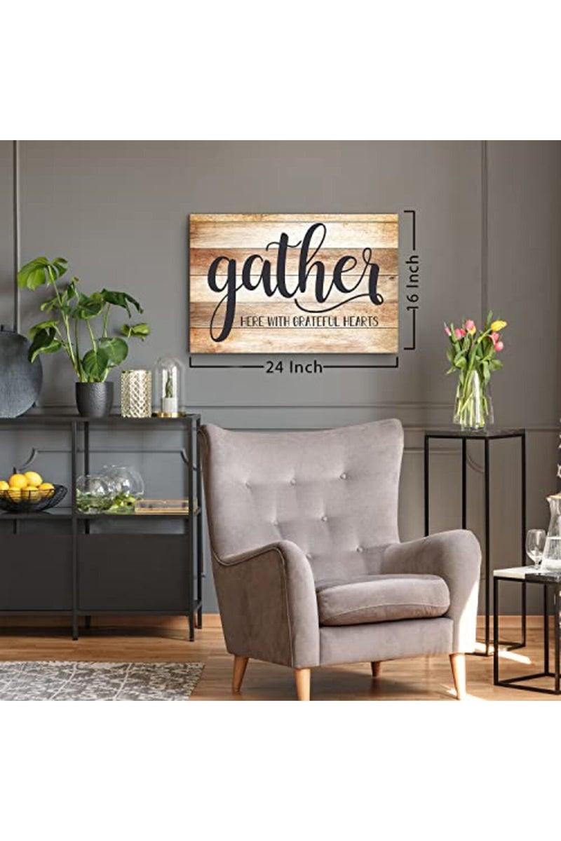 AIYISU Gather Inspirational Wall Art Canvas - Image 5