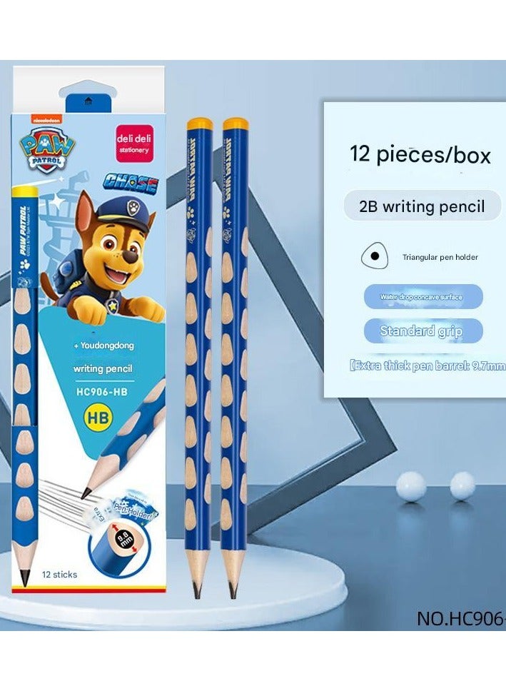 Generic HB Hexagonal Pencil, Student Anti Slip 12 Pieces/Box - Image 1
