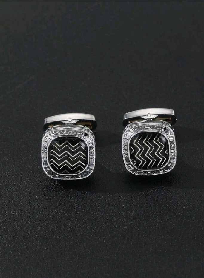 Personal Touch Trendy Fashionable Cufflinks  For Men High Quality - Image 2