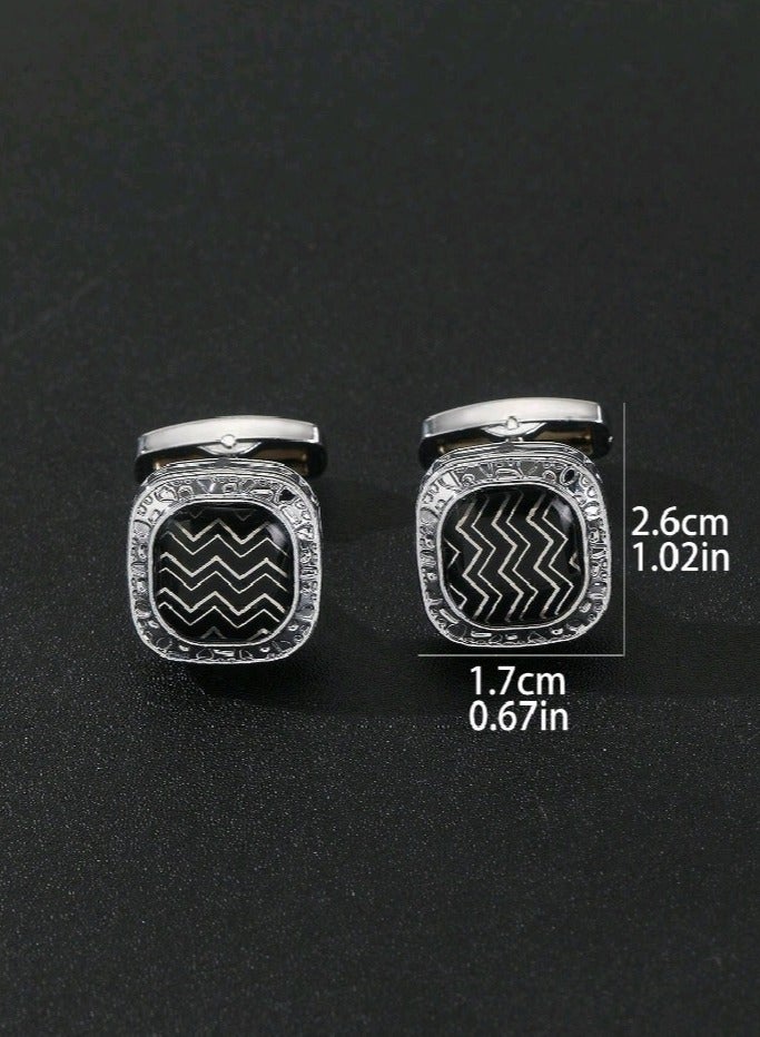Personal Touch Trendy Fashionable Cufflinks  For Men High Quality - Image 4