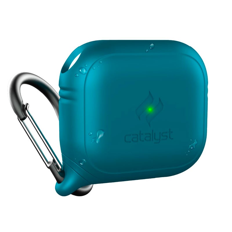Catalyst Waterproof Case for AirPods 3rd Generation - Wireless & USB-C Charging Compatible, Drop Protection One Piece Design with Carabiner - Image 1