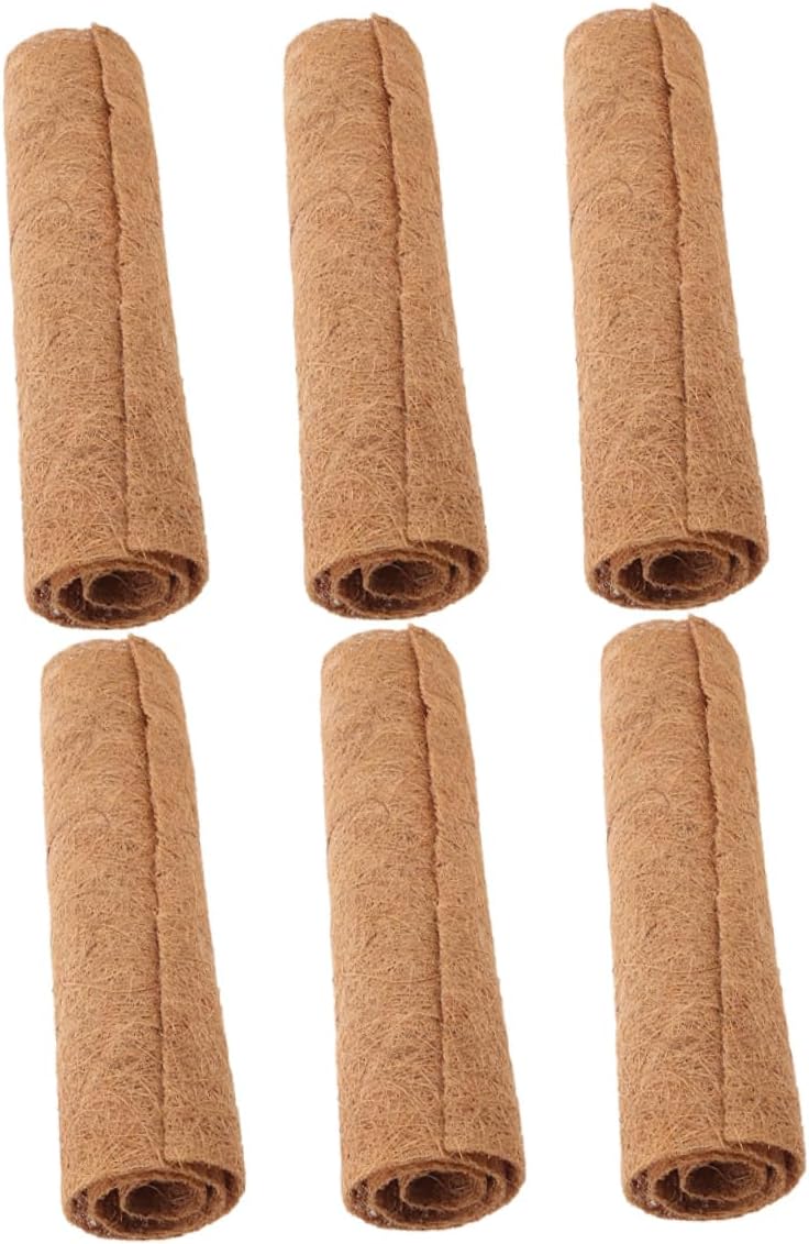 UKCOCO 6pcs Chicken Coop Mats Natural Nesting Pads Reusable Hand-Made Liners for Chicken Nest Boxes Easy to Clean and Maximize Drainage for Collection - Image 1