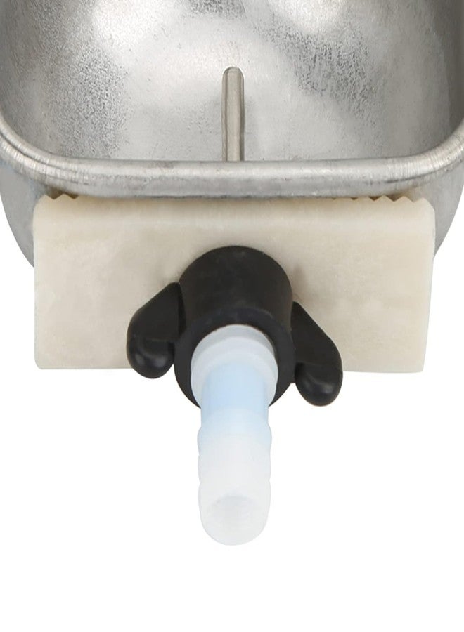 Bethlehem Rabbit Drinker Cage,1 PCS Rabbit Water Feeder Breeding Equipment Automatic Drinker Cage Water Cup Anti-Scratch Stainless Steel Nipple Drinking Feeding - Image 3