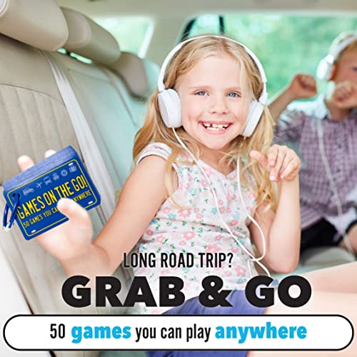Continuum Games Games on the Go by Continuum Games - Portable Roadtrip Family Games to Challenge and Entertain for 2+ players , Blue - Image 2