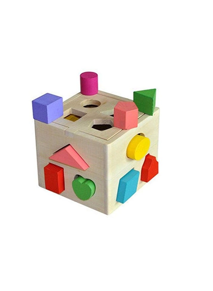Safwa Toys Children's toy, W33-8 wooden shape matching box toy from Al Safwa Toys  - Image 2