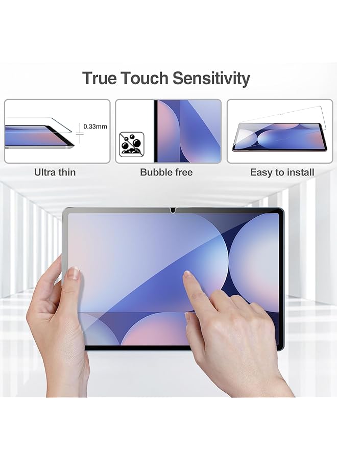 Procases 2 Pack Screen Protector For Galaxy Tab S10 2024 Tab S9 Fe 10.9 Inch S9 2023 Tab S8 2022 Tab S7 2020 11 Inch Hardness Tempered Glass Screen Film Guard For Galaxy Tablet Sm X720 X510 X710 X700 T870 - Image 4
