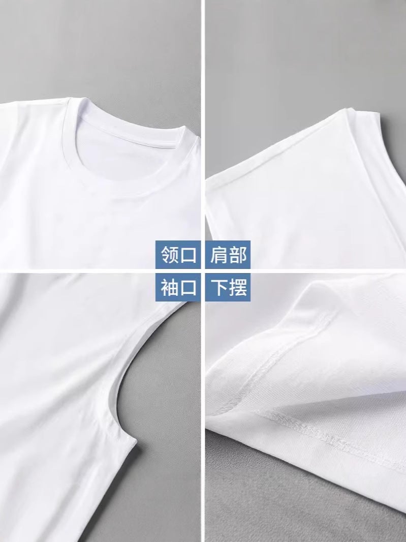 Vest Men'S 2024 Couple Style Casual Sleeveless Versatile Breathable Quick-Drying Top Loose Sports Short T - Image 5