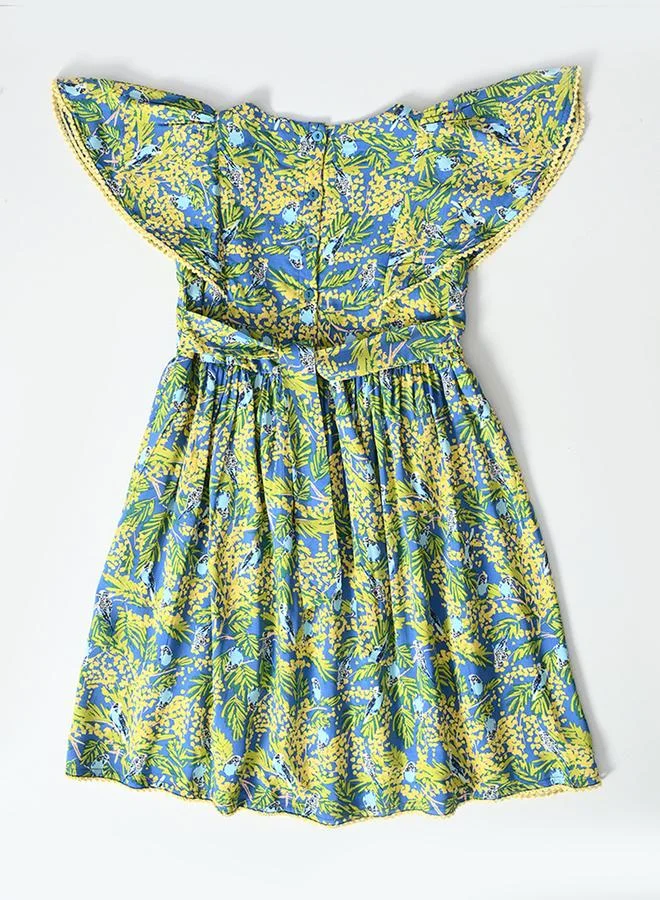 BELLA MODA Floral Print Dress