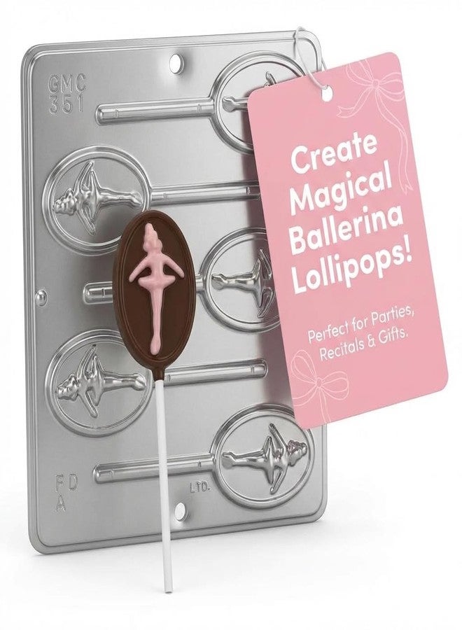 Lollipops Ballerina Lollipop Chocolate Candy Mold 251 - Image 3