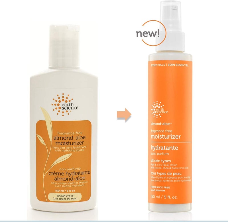 Earth Science Almond-Aloe Moisturizer - Fragrance Free (Pack of 3) - Image 2