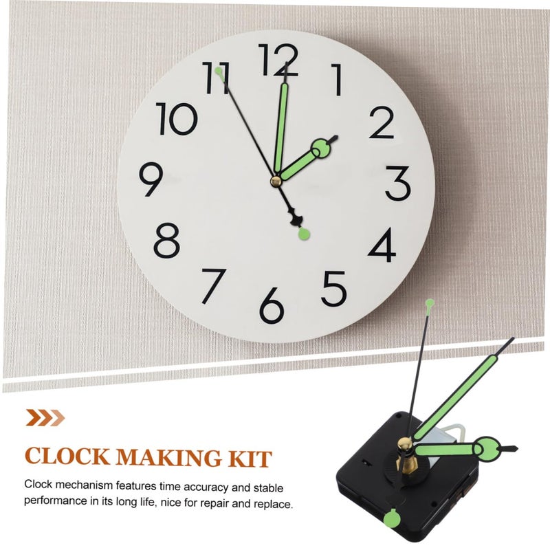 Luminous DIY Clock Kit Battery Operated Clock Movement Replacement Hands For Home Decor - Image 4