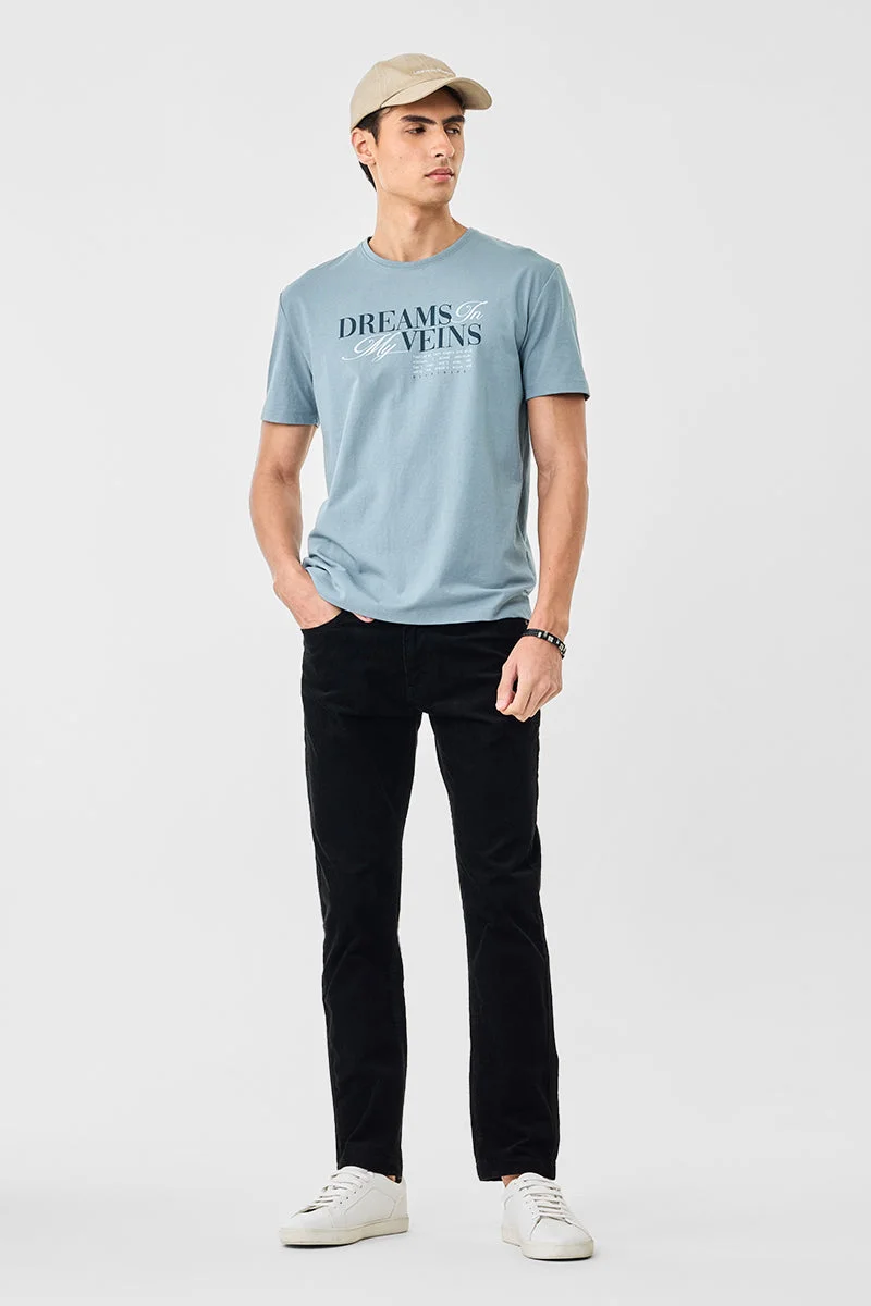 SNITCH Regular Fit Stretch Corduroy Trousers