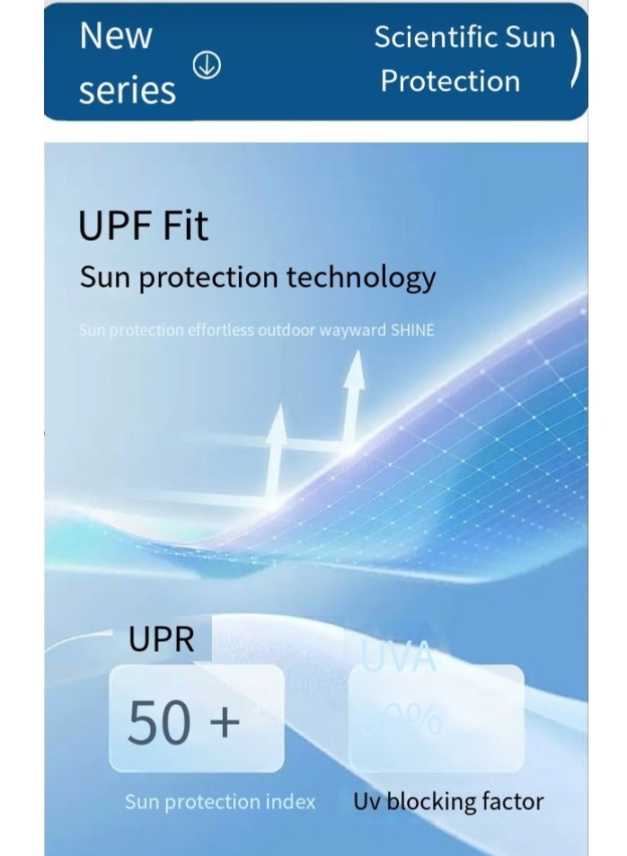 general New ice sleeve gradient color sun protection sleeve anti-ultraviolet men and women outdoor cycling sun protection ice silk sleeve - Image 2