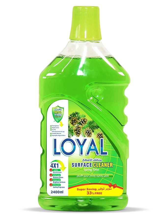 لويال منظف ​​أسطح 2400 مل، ربيعي