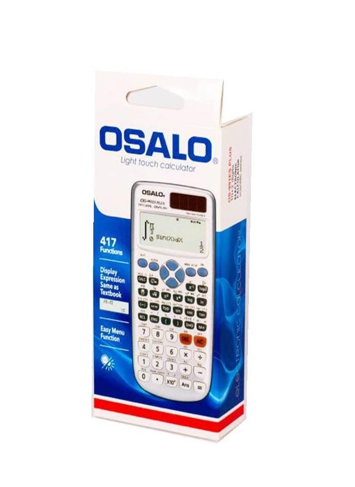 OSALO OSALO Calculator  OS-991ES Plus , 10+2 Digits, Plastic Key 417 Function  - Image 1