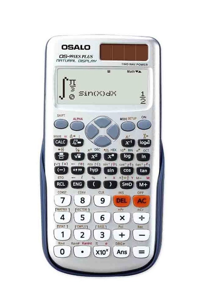 OSALO OSALO Calculator  OS-991ES Plus , 10+2 Digits, Plastic Key 417 Function  - Image 2