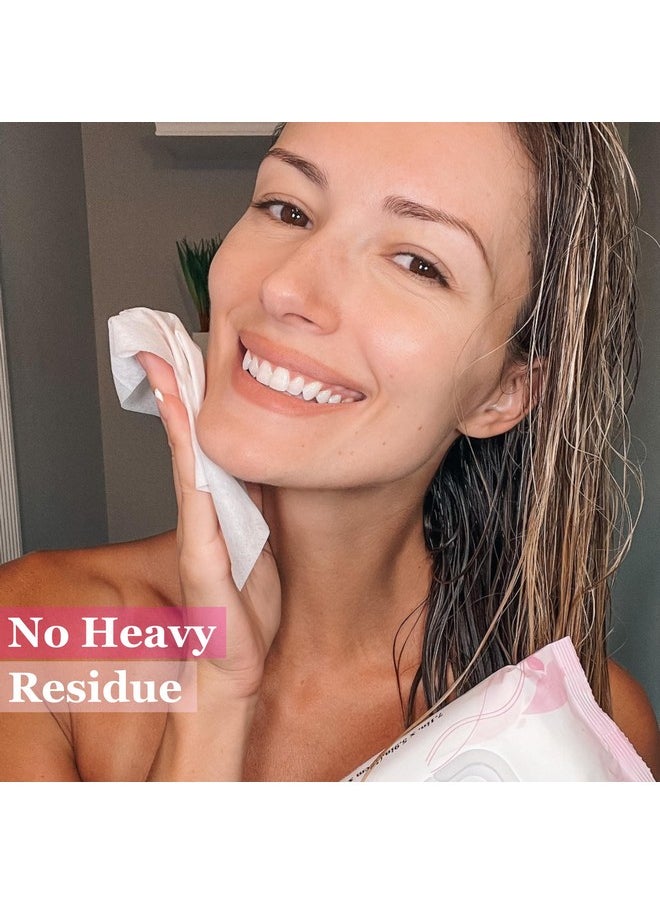 Mivida - Makeup Remover Wipes Hypoallergenic Facial Cleansing Make Up Remover Face Wipes With Vitamin E Fragrance Free Alcohol Free Wipes 50 Count - Image 1