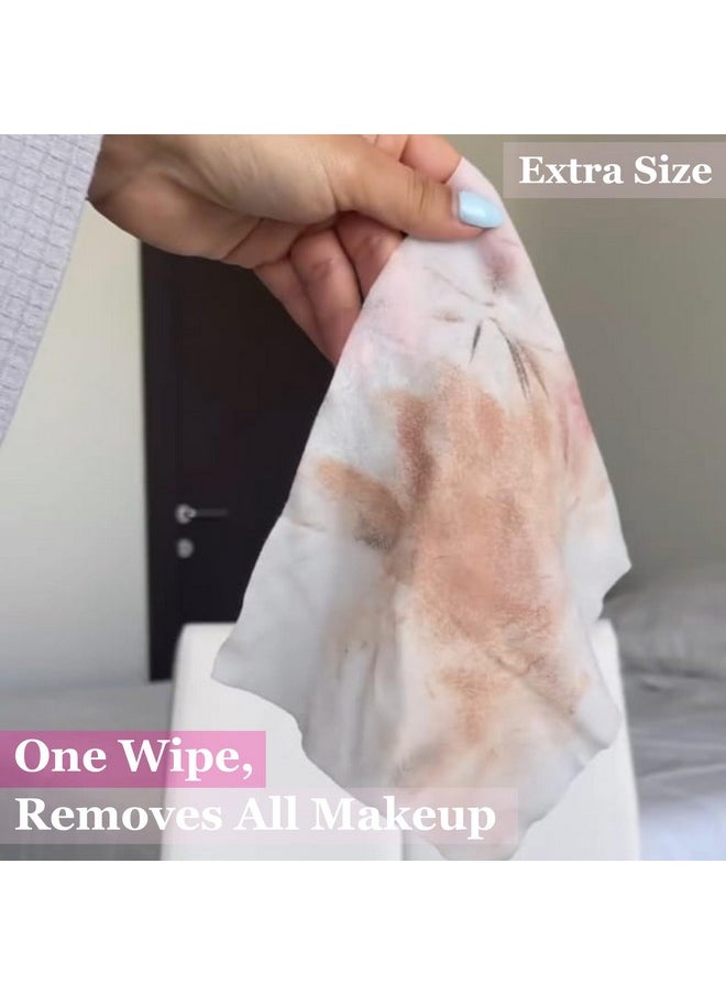 Mivida - Makeup Remover Wipes Hypoallergenic Facial Cleansing Make Up Remover Face Wipes With Vitamin E Fragrance Free Alcohol Free Wipes 50 Count - Image 1