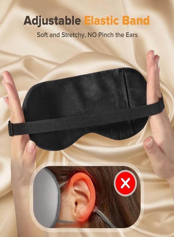 CLICKSY Trendy Home Eye Mask with Cooling Gel for Sleeping, Eye Mask for Dark Circles, Dry Eyes, Cooling Eyes, Pain Relief, Relaxing, Redness, Patches, Cooling Reusable Gel Pad with Stretchable Band - Image 4