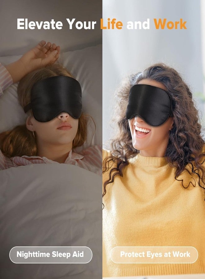 CLICKSY Trendy Home Eye Mask with Cooling Gel for Sleeping, Eye Mask for Dark Circles, Dry Eyes, Cooling Eyes, Pain Relief, Relaxing, Redness, Patches, Cooling Reusable Gel Pad with Stretchable Band - Image 5