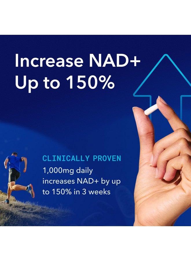 TRU NIAGEN TRU NIAGEN PRO NAD+ Supplement for Anti Aging and Cell Regeneration, 2 x 500mg Patented Niagen, 30 Servings | Supports Cellular Energy | Nicotinamide Riboside (NR) Daily Supplements for Men and Women - Image 3