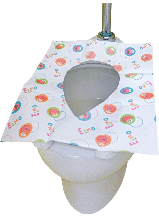 Sesame Street Sesame Street Potty Topper Disposable Stick-in-Place Toilet Seat Covers, 10-Count  - Image 5