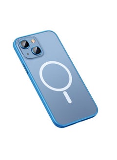 Magsafe Cover with Camera Lens Protection for Apple iPhone 13 6.1" Blue