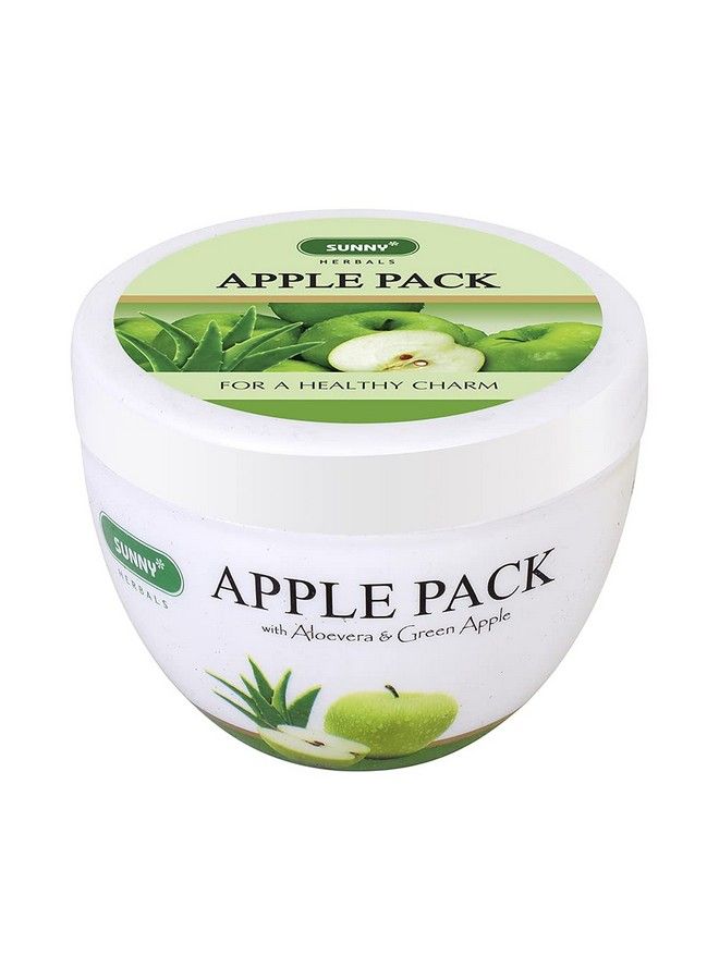 Sunny Apple Pack Formulated With Aloevera Almond Oil & Green Apple ; With Multivitamins ; Protects From Free Radicals Effect ; Revitalizes And Gives Fresh Glowing Skin ; For Women 150Gm - Image 3