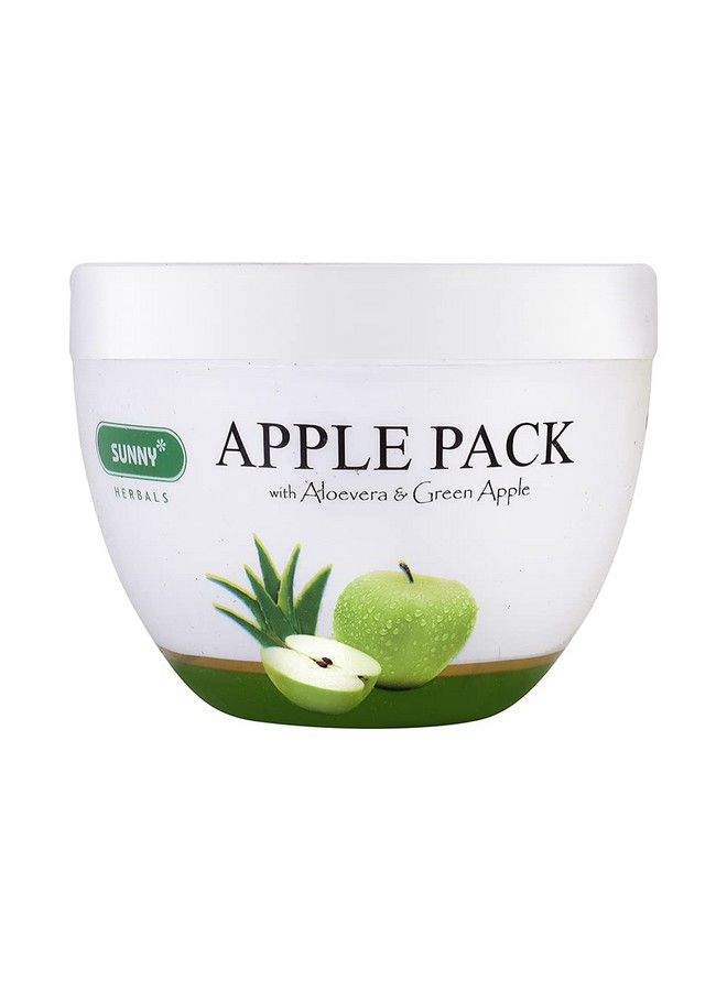 Sunny Apple Pack Formulated With Aloevera Almond Oil & Green Apple ; With Multivitamins ; Protects From Free Radicals Effect ; Revitalizes And Gives Fresh Glowing Skin ; For Women 150Gm - Image 2
