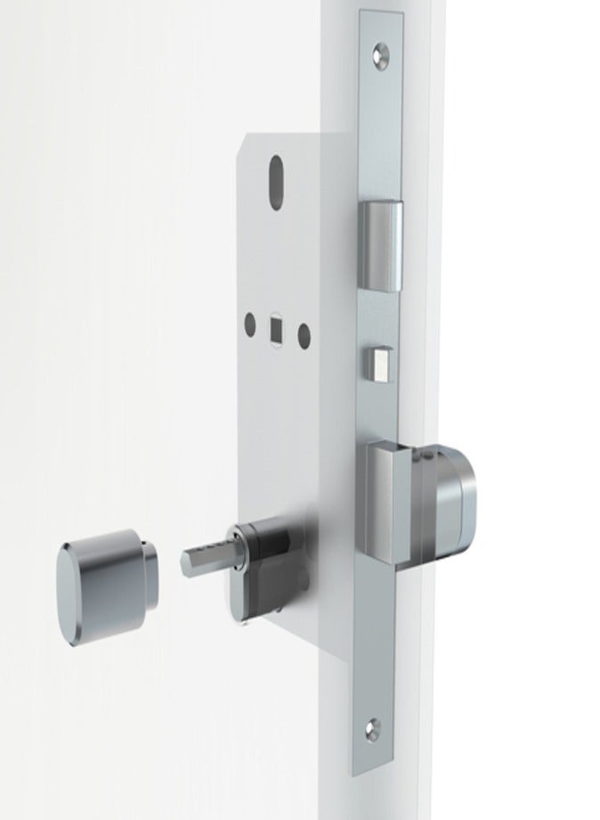 Areb SMART LOCK CYLINDER BLACK C1SLLWYB – Fingerprint, PIN Code, IC Card, Mechanical Key, Wi-Fi App Control, Auto-Lock, Anti-Theft Security for Home, Office, Commercial  Residential Use - Image 2