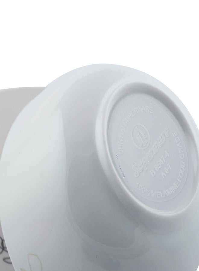 Superware | Pure Melamine | Bowl Set - Breeze 4” (6 nos.) | Stain Free, Glazed Finish - Image 5